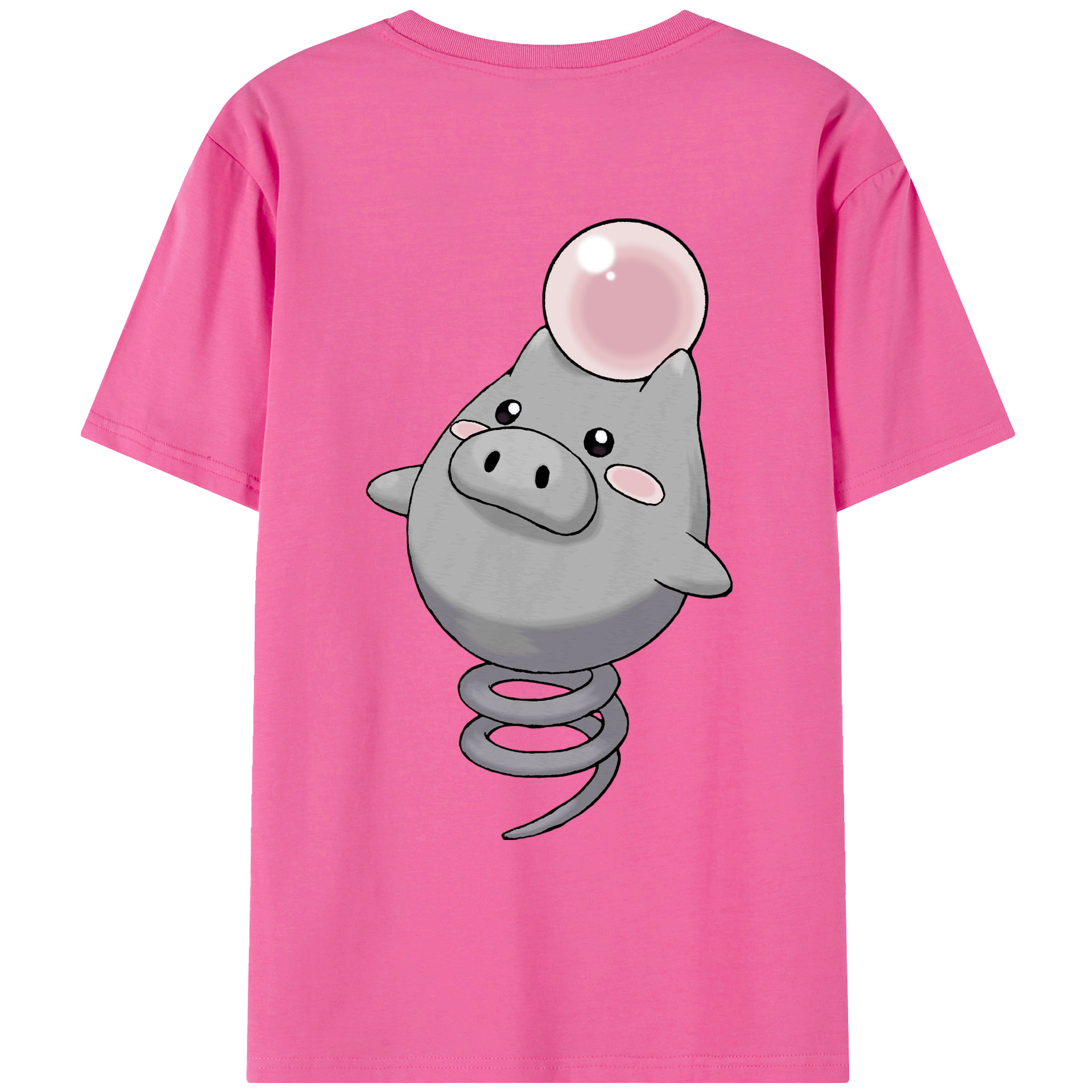 （画像用） ポケットモンスター Pokémon レディース半袖Tシャツ(バックプリント)